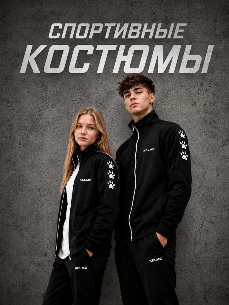 Спортивные костюмы — перейти в каталог